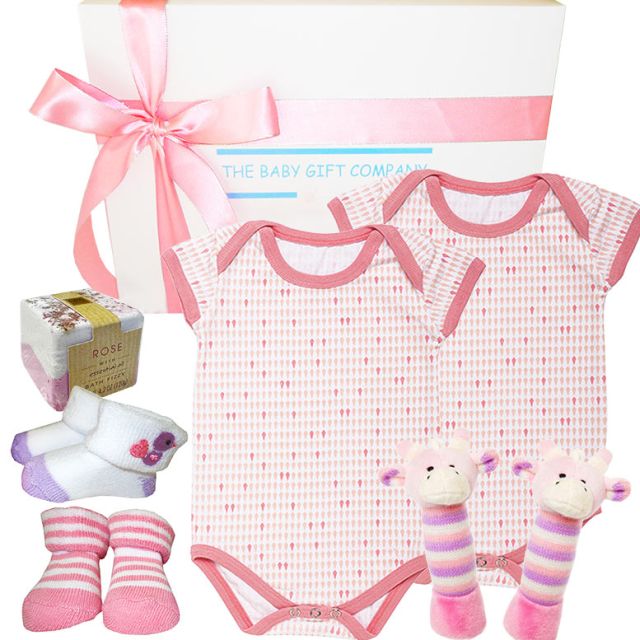 Twin Perfect Start Baby Girl Gift hamper