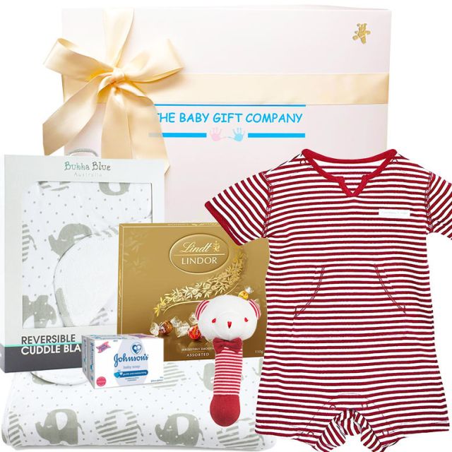 Deluxe Baby Shower Gift Box - beautifully presented baby gift hamper designed to celebrate life’s most precious moments.