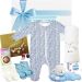 Gorgeous New Mum & Baby Boy Gift Box by The Baby Gift Company