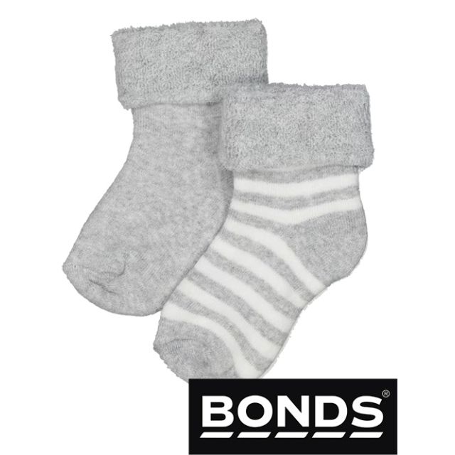 Bonds Grey Wonder Socks