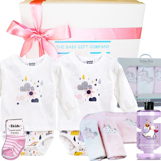 Little Missy Twin Girls Baby Gift Box