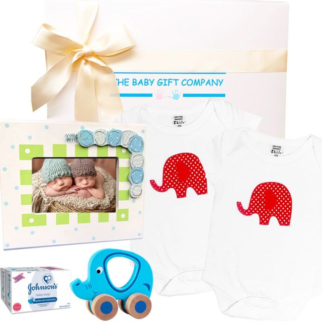 Newborn Twins Baby Gift Box