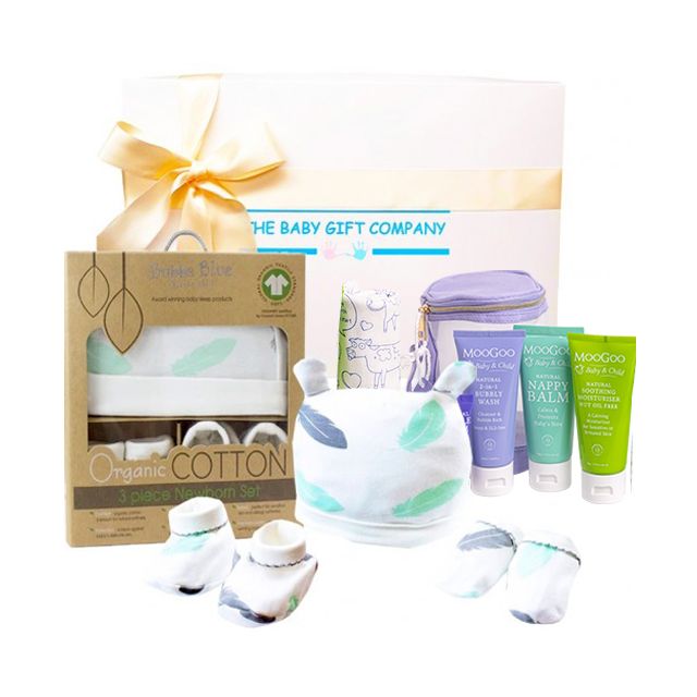 Luxury Organic MooGoo Baby Gift Box