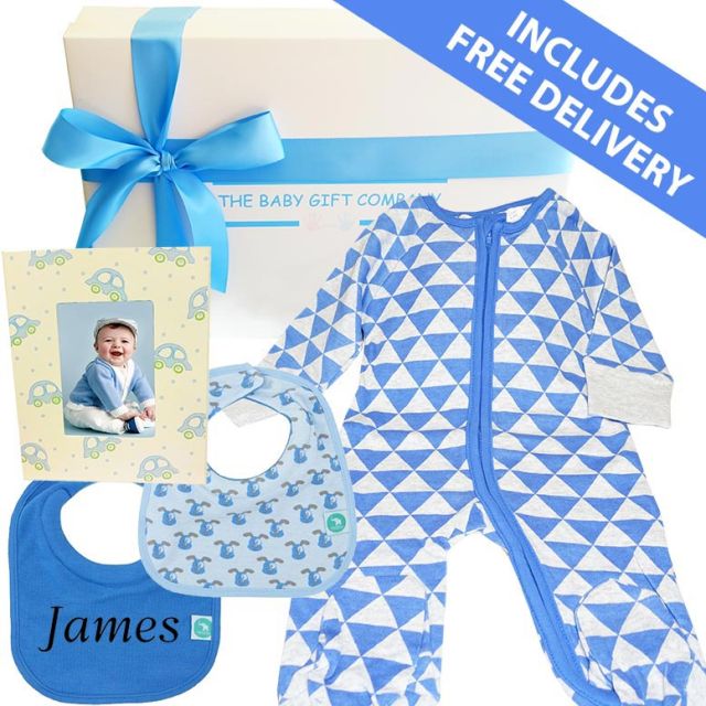 Perfect Start Baby Boy Gift Box
