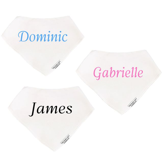 personalised baby bibs