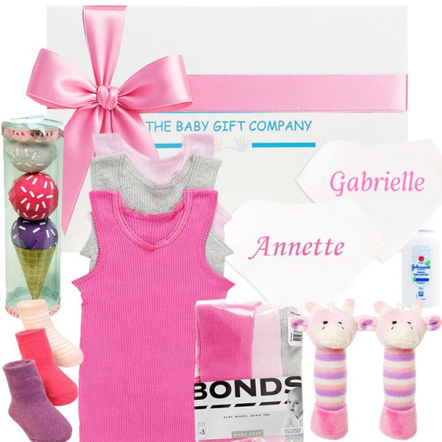 Personalised Twin Baby Girl Gift Box – A Thoughtful & Adorable Gift for New Arrivals