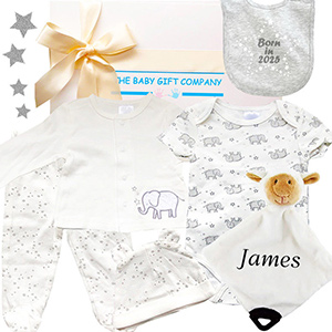 Personalised Twinkle Little Star Baby Gift Box