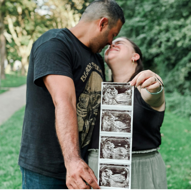 Announcing a pregnancy is an exciting milestone