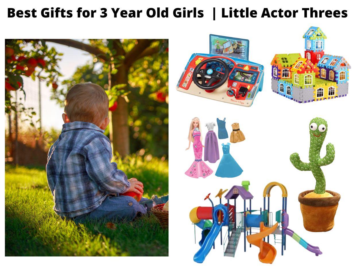 Best Gifts for 3 Year Old Girls Little Actor Threes